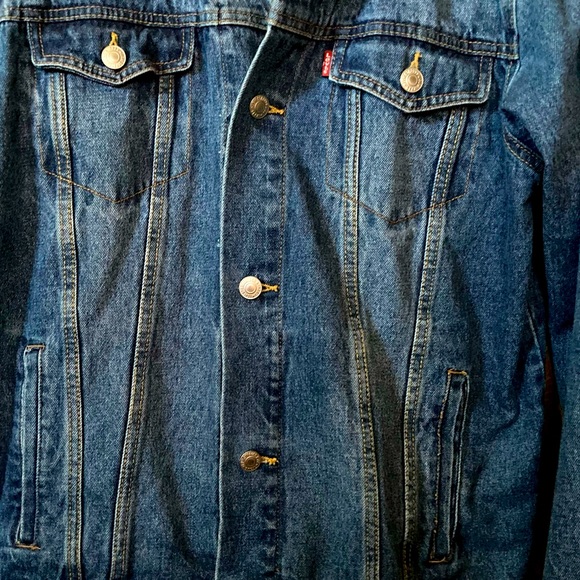 Levi’s Big Boy’s denim jacket in XL 13-15 yrs - Picture 4 of 7